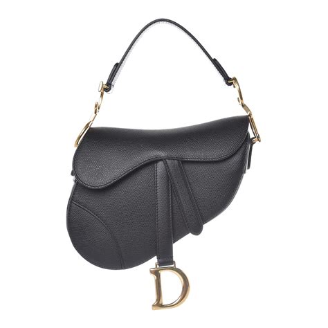 christian dior saddle bag black.